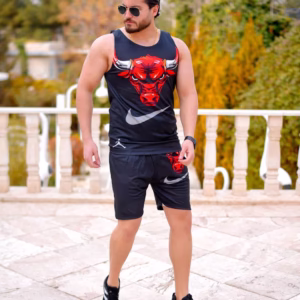 ست تاپ و شلوارک مردانه مدل شیکاگو